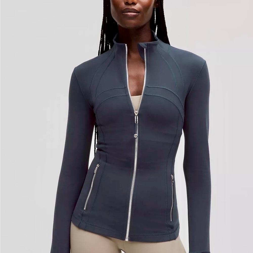 Lululemon Athletica Deep Blue Define Nulu Jacket